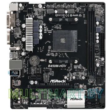 Материнская плата ASRock B450M-HDV
